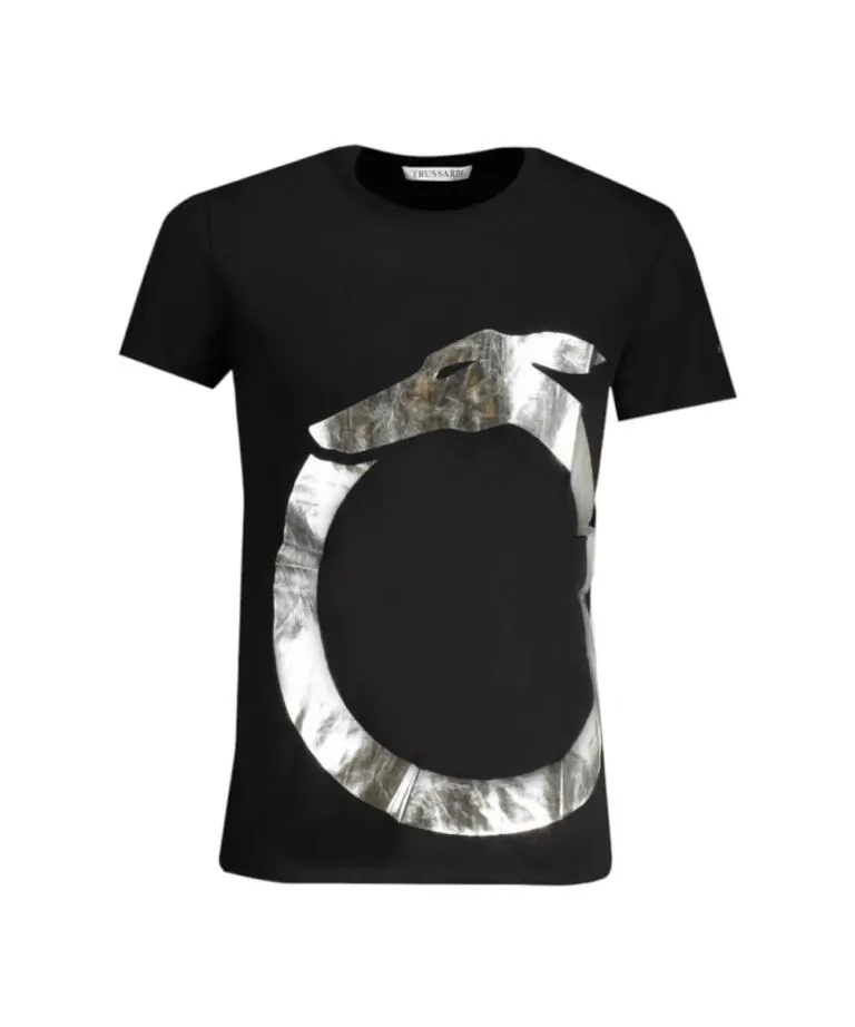 Trussardi Jeans - Ανδρικό T-Shirt TRU2MTS01-05BLKS Μαύρο