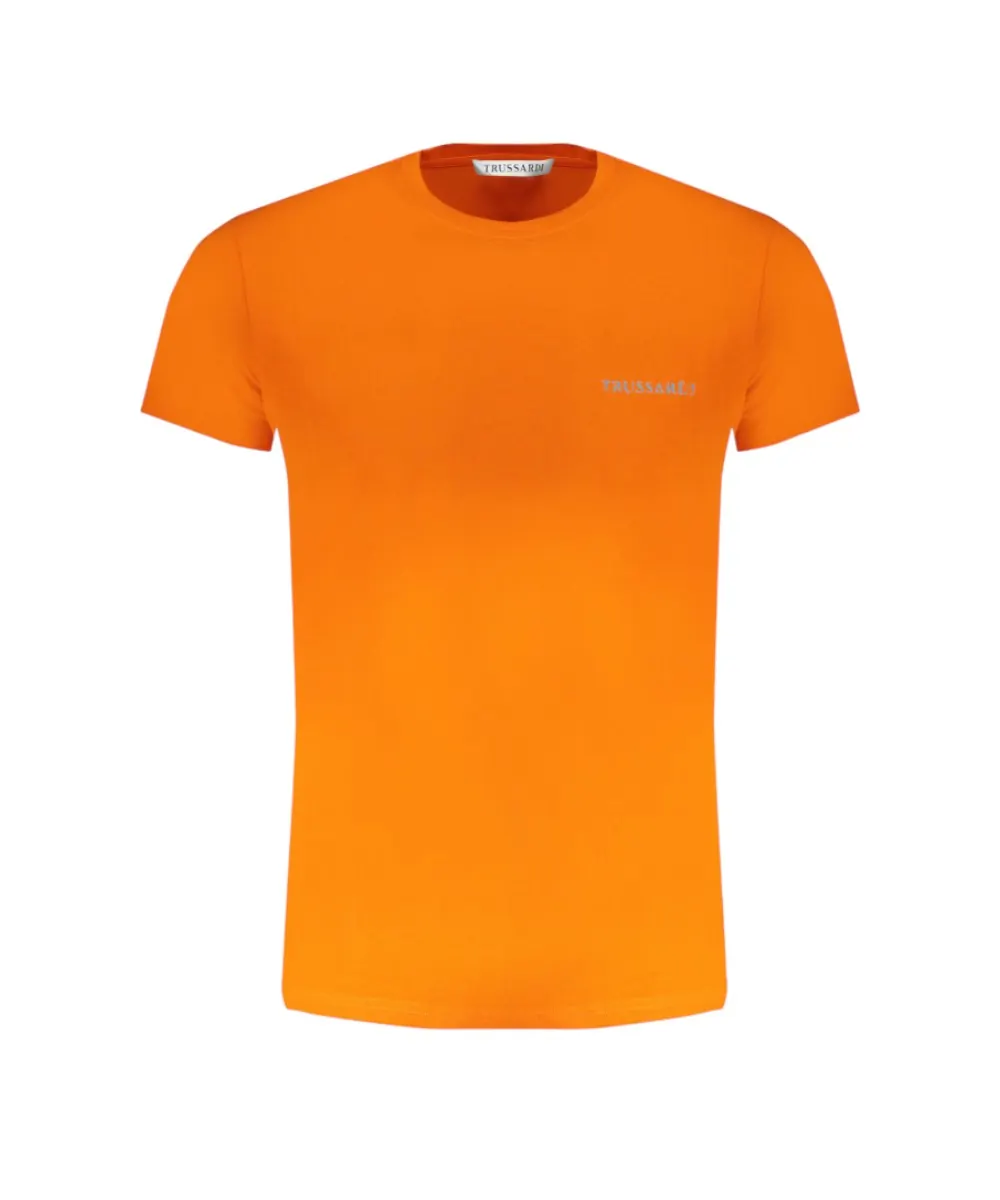Trussardi Jeans - Ανδρικό T-Shirt TRU2MTS02-10ORAN Πορτοκαλί
