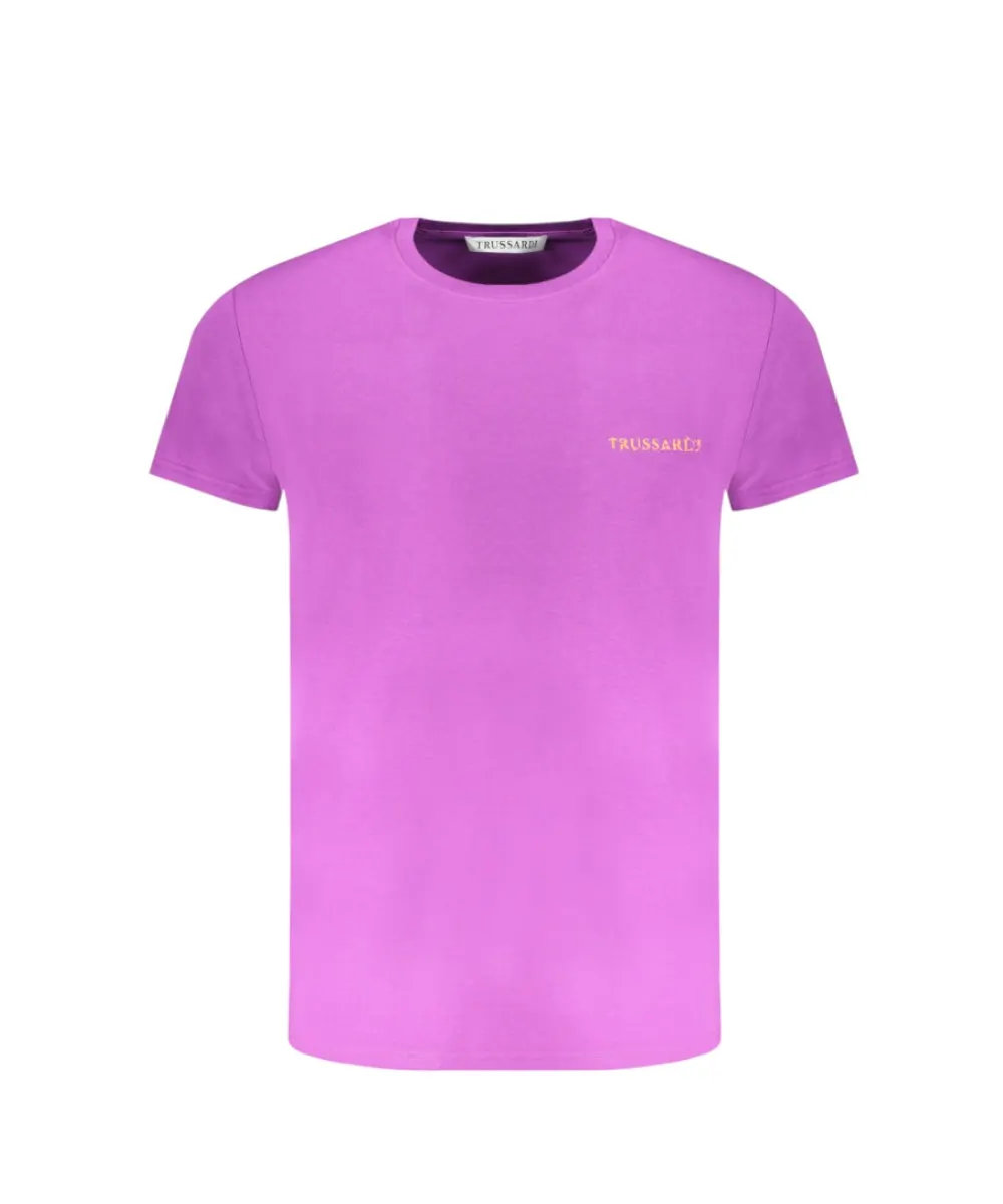 Trussardi Jeans - Ανδρικό T-Shirt TRU2MTS02-15PURP Μωβ