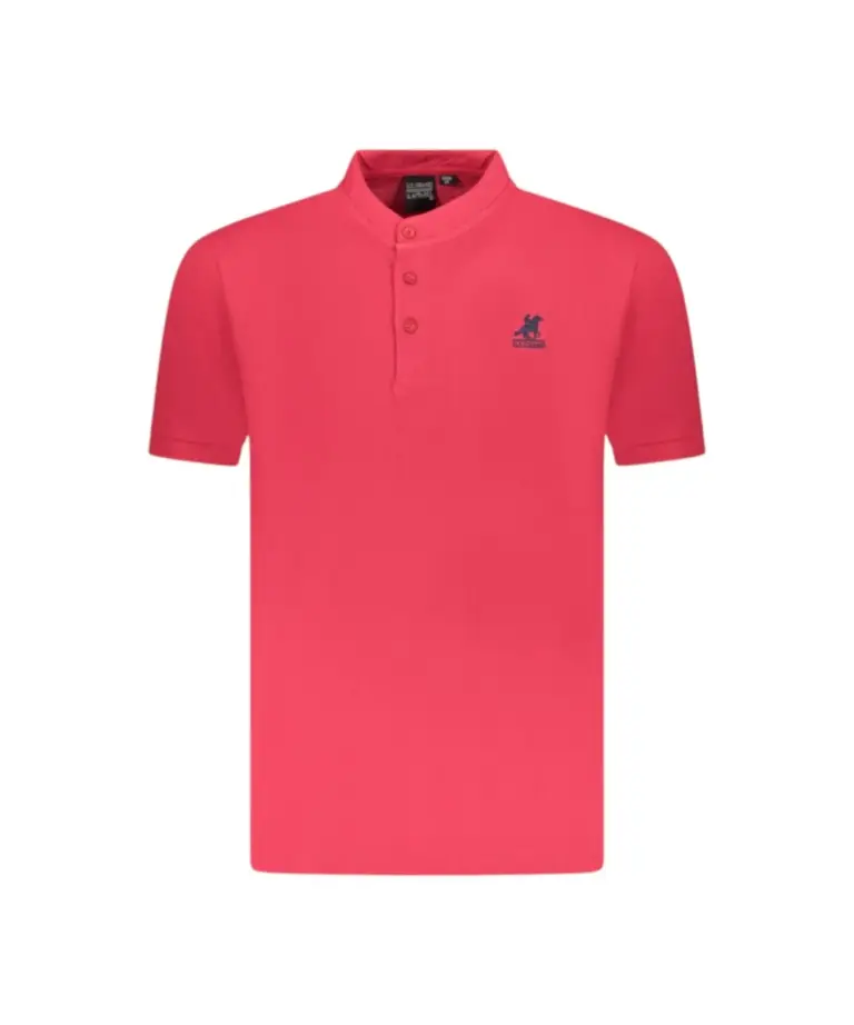 U.S. Grand Polo - Ανδρικό T-shirt Polo AU02661-ROSSO Κόκκινο