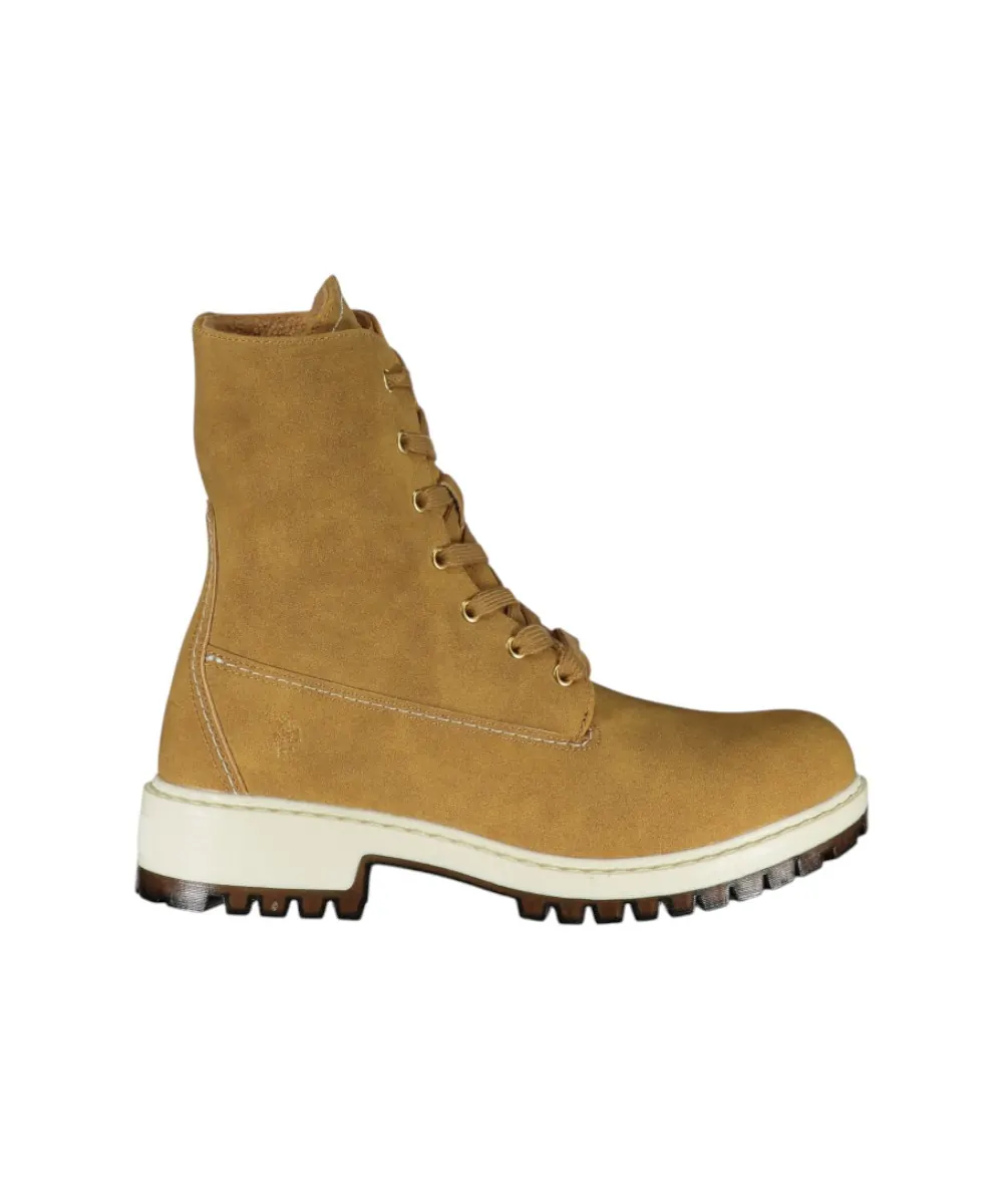 U.S. Polo Assn. - Γυναικεία Μποτάκια Polo DERTBY001WC/U1F-BRW004 Καφέ