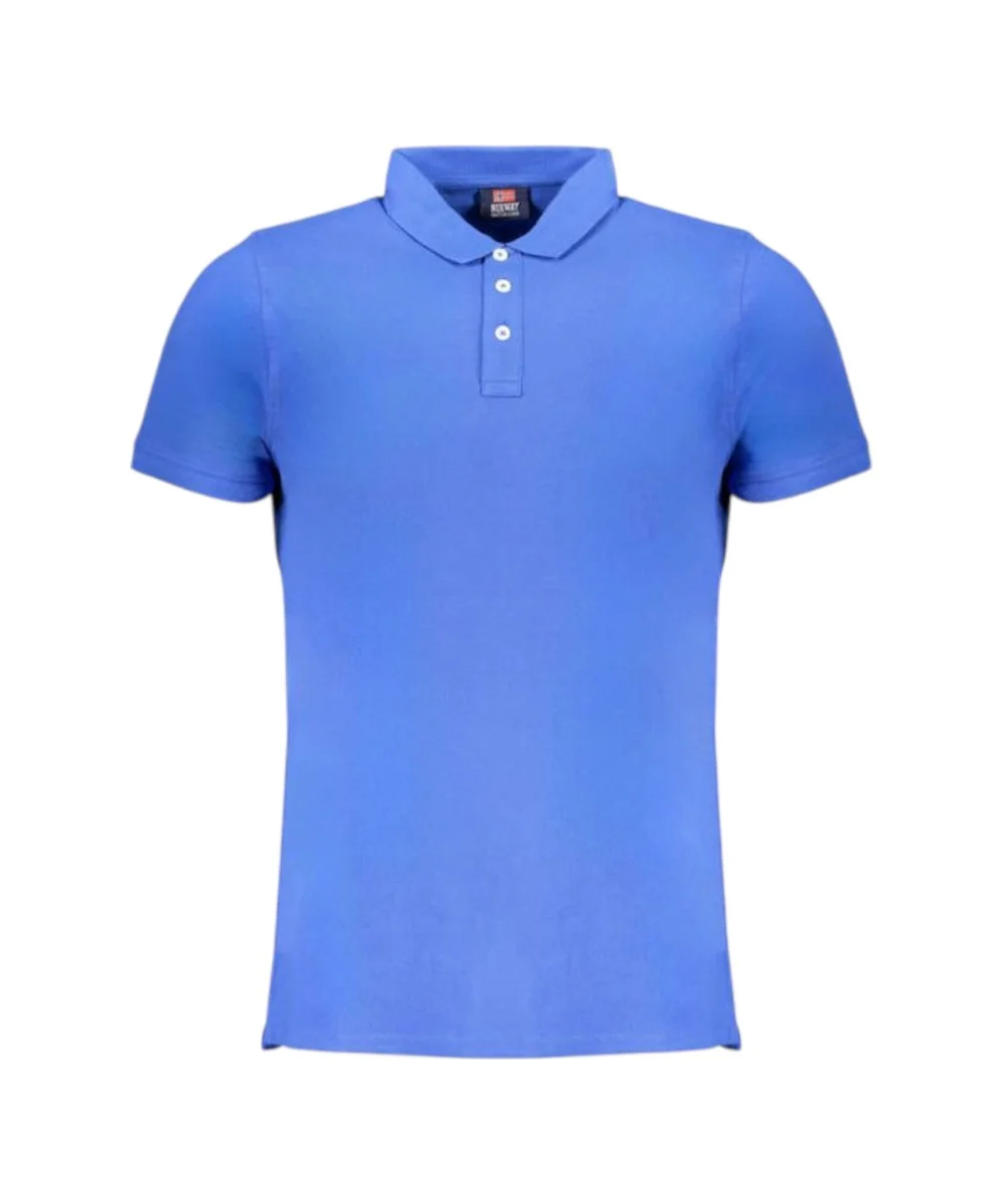 Scuola Nautica Italiana - Ανδρικό T-shirt Κοντομάνικο Polo 838861-BLUETT Μπλε