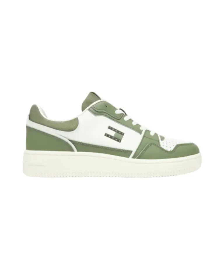 Tommy Hilfiger - Ανδρικά Sneakers Tjm Retro Basket EM0EM01610-0LD Πράσινο
