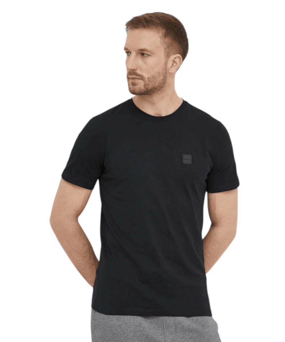Hugo Boss - Ανδρικό T-shirt Orange San Jared-C Tales 50508584-001 Μαύρο