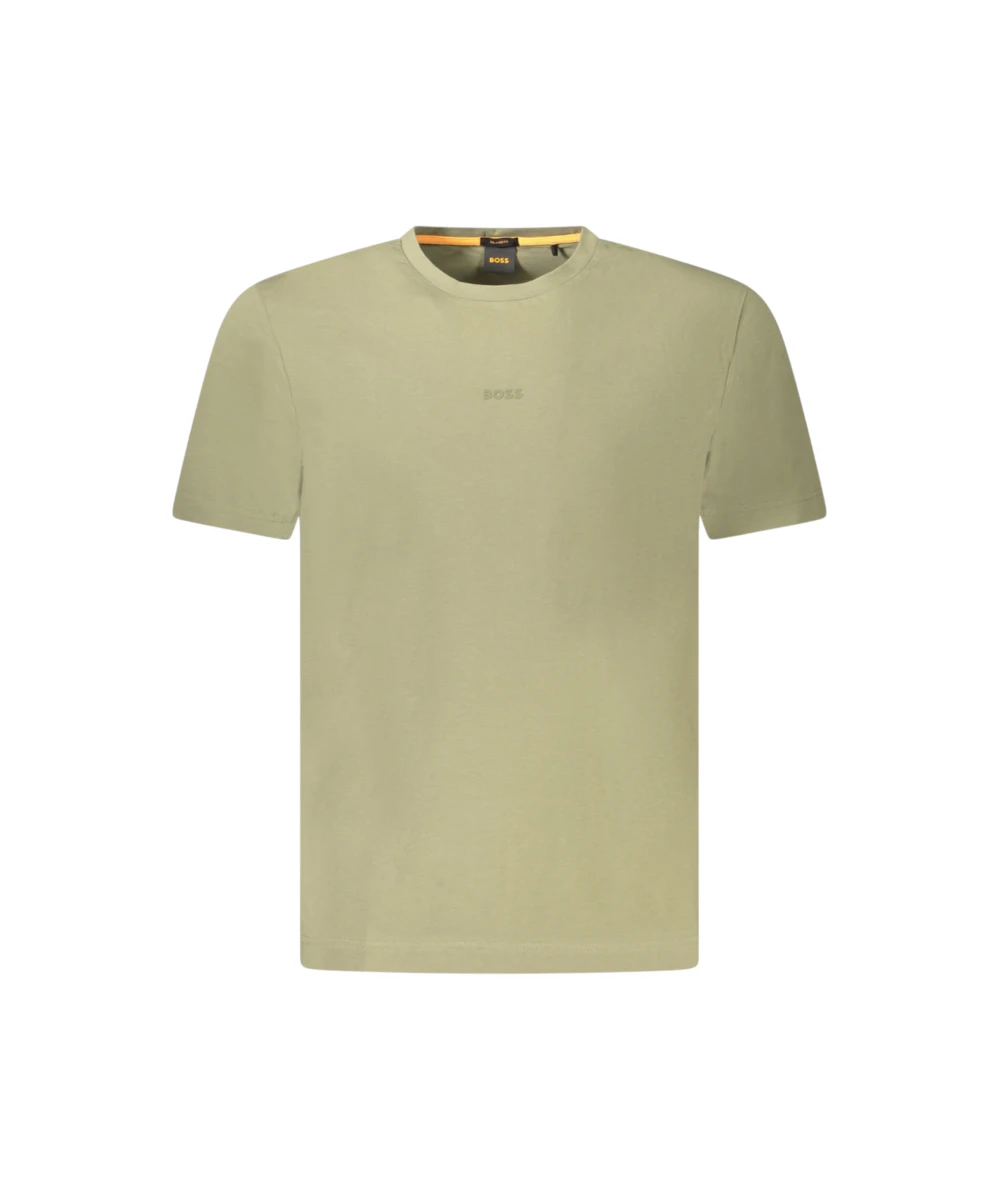 Hugo Boss - Ανδρικό T-shirt Tchup Relaxed Fit 50473278-342 Πράσινο