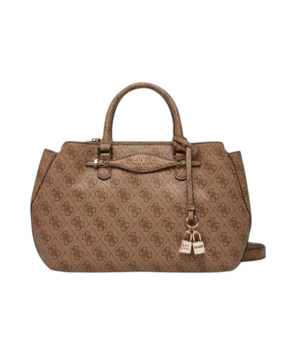 Guess - Γυναικεία Τσάντα Ώμου Katya HWSG9652060-LTL Καφέ