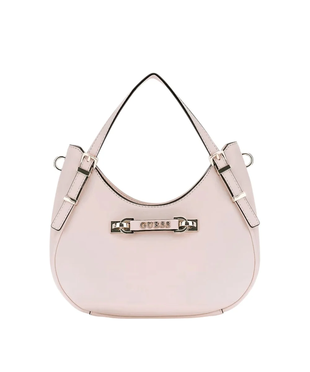 Guess - Γυναικεία Τσάντα Χειρός Mini Lefia Satchel HWBG9644050-RSW Ροζ