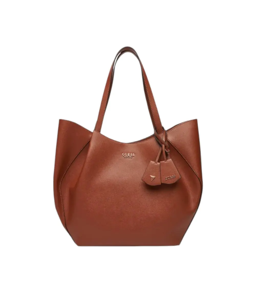Guess - Γυναικεία Τσάντα Χειρός Tote Amorette HWBG7898240-COG Καφέ