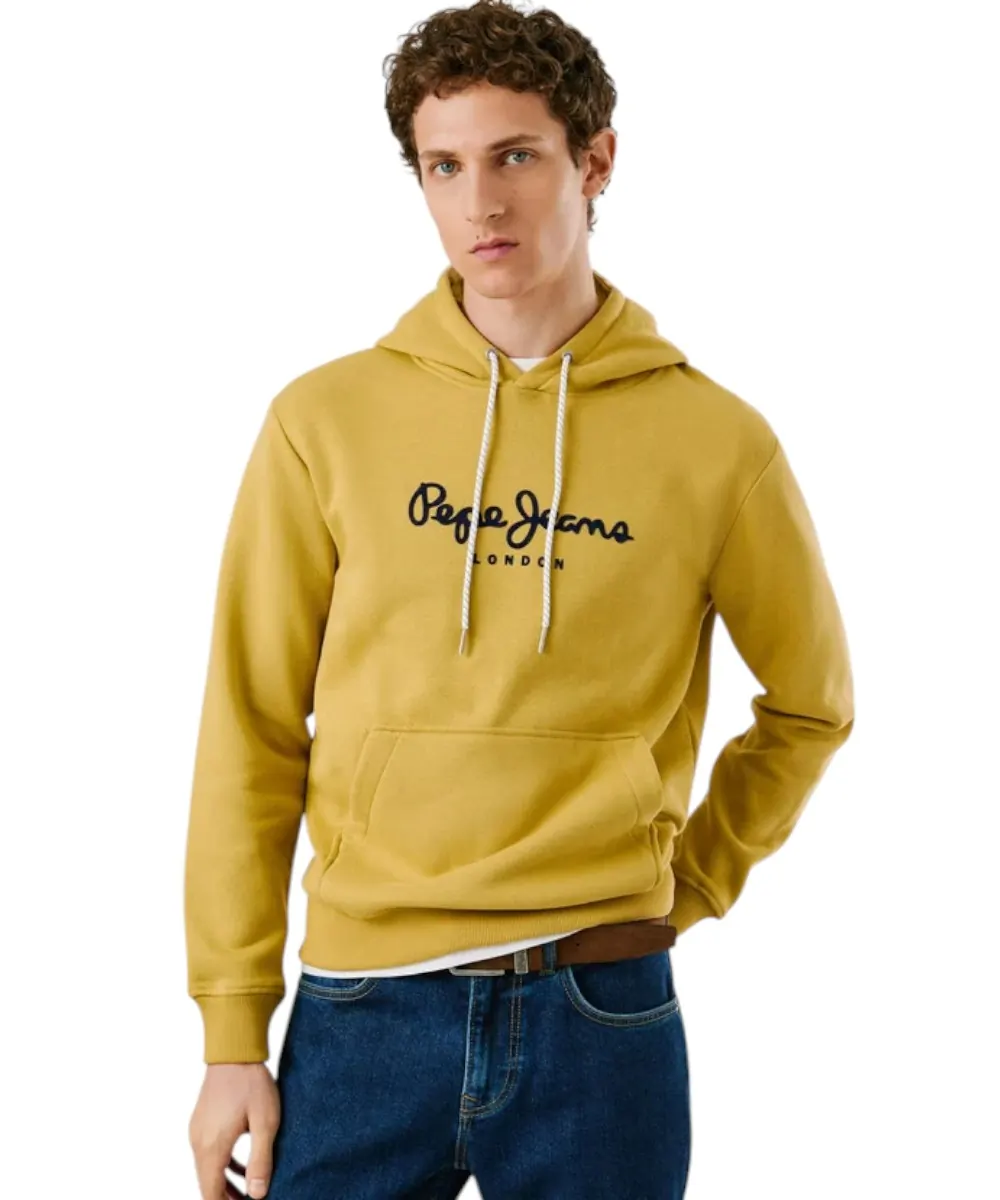 Pepe Jeans - Ανδρικό Φούτερ Hoodie Mac Beth PM5800009-088 Κίτρινο