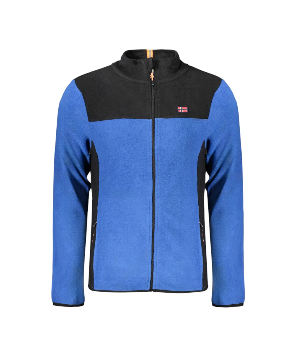 Scuola Nautica Italiana - Ανδρική Ζακέτα Φούτερ Fleece 849522-BLUETT Μπλε
