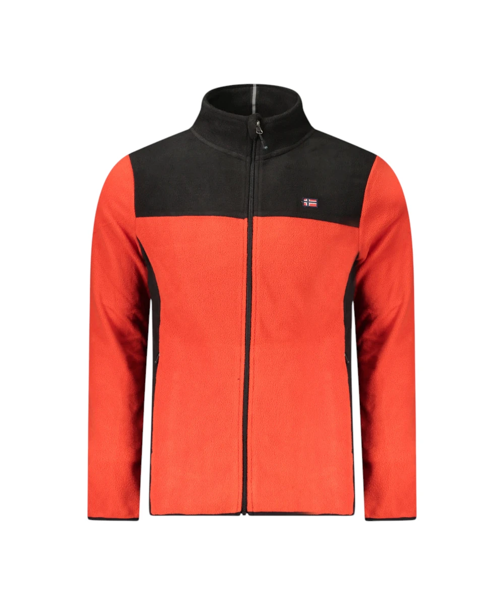 Scuola Nautica Italiana - Ανδρική Ζακέτα Φούτερ Fleece 849522-RED Κόκκινο