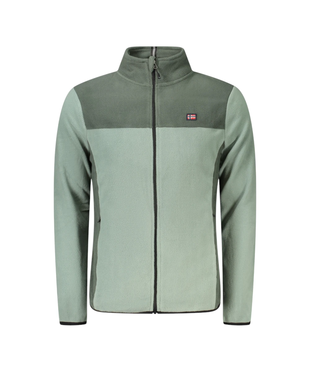 Scuola Nautica Italiana - Ανδρική Ζακέτα Φούτερ Fleece 849522-SNIPER Πράσινο
