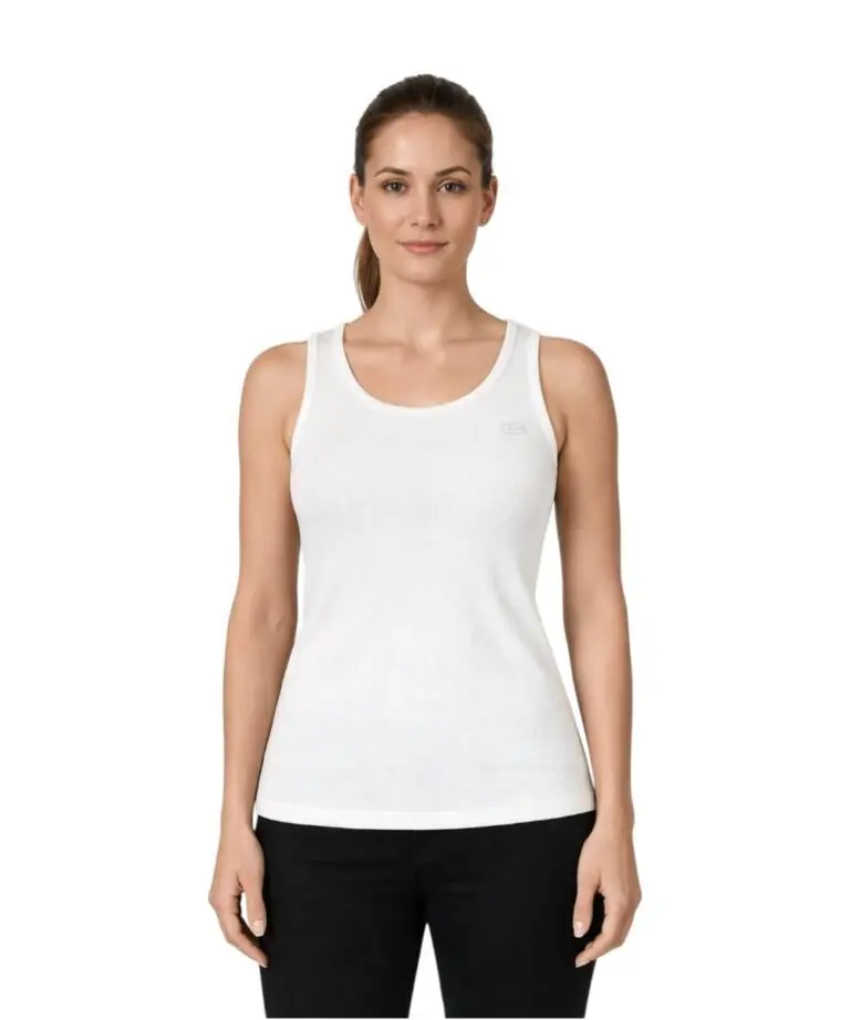 Scuola Nautica Italiana - Γυναικείο T-shirt Αμάνικο Rib 856220-WHITE Λευκό