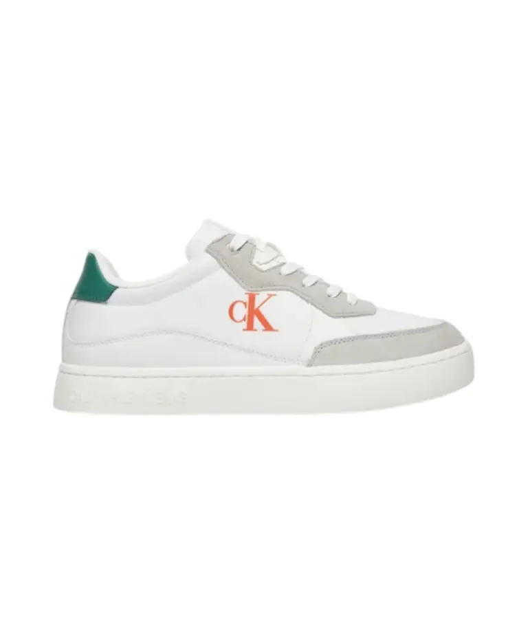 Calvin Klein - Ανδρικά Sneakers Ck Classic Cupsole Mg Nylon Mix YM0YM01304-02U Λευκό