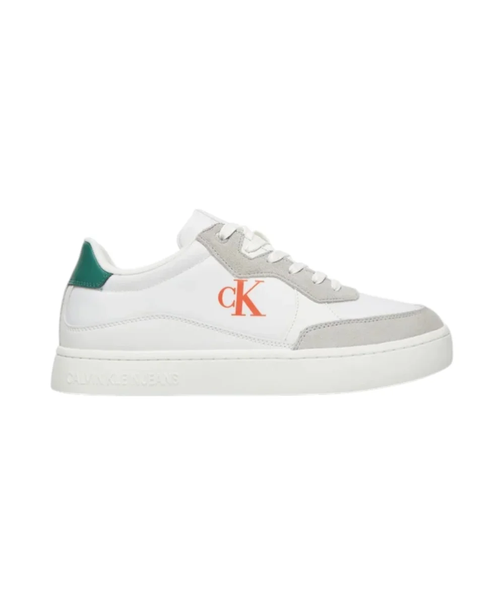 Calvin Klein - Ανδρικά Sneakers Ck Classic Cupsole Mg Nylon Mix YM0YM01304-02U Λευκό