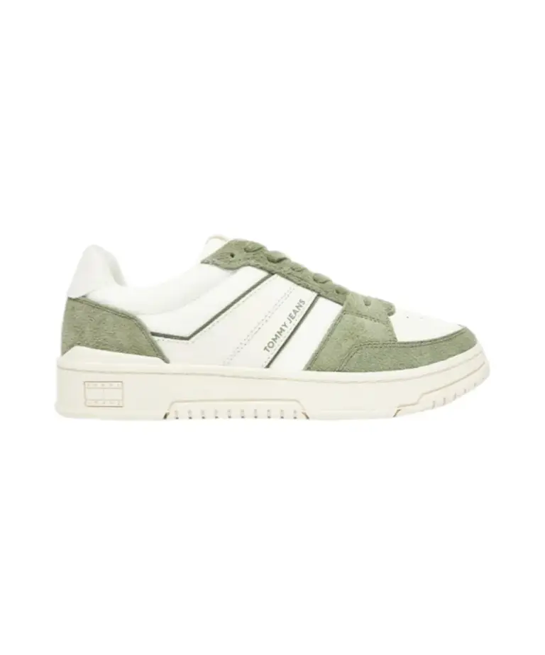 Tommy Hilfiger - Ανδρικά Sneakers Th Cupsole Pods EM0EM01579-MR6 Πράσινο