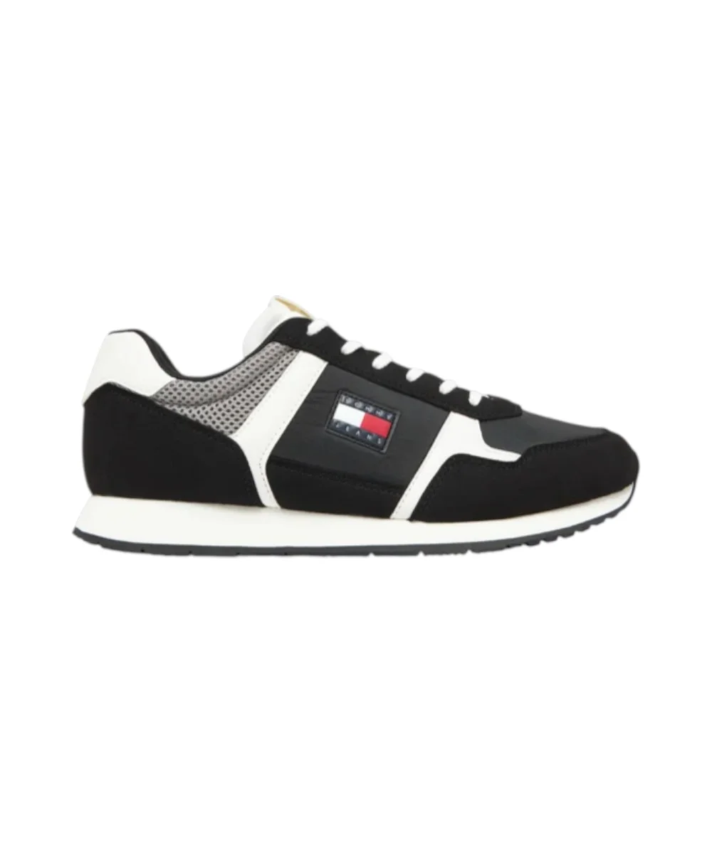 Tommy Hilfiger - Ανδρικά Sneakers Th Runner Casual EM0EM01590-BDS Μαύρο