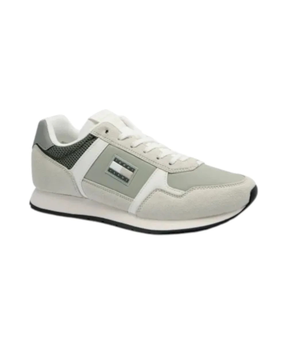 Tommy Hilfiger - Ανδρικά Sneakers Th Runner Casual EM0EM01590-MR6 Πράσινο
