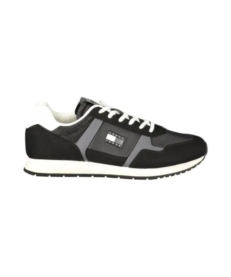 Tommy Hilfiger - Ανδρικά Sneakers Th Runner Casual EM0EM01617-BDS Μαύρο