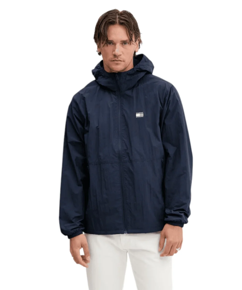 Tommy Hilfiger - Ανδρικό Μπουφάν Th Chicago Light Jacket DM0DM21393-C1G Μπλε Σκούρο