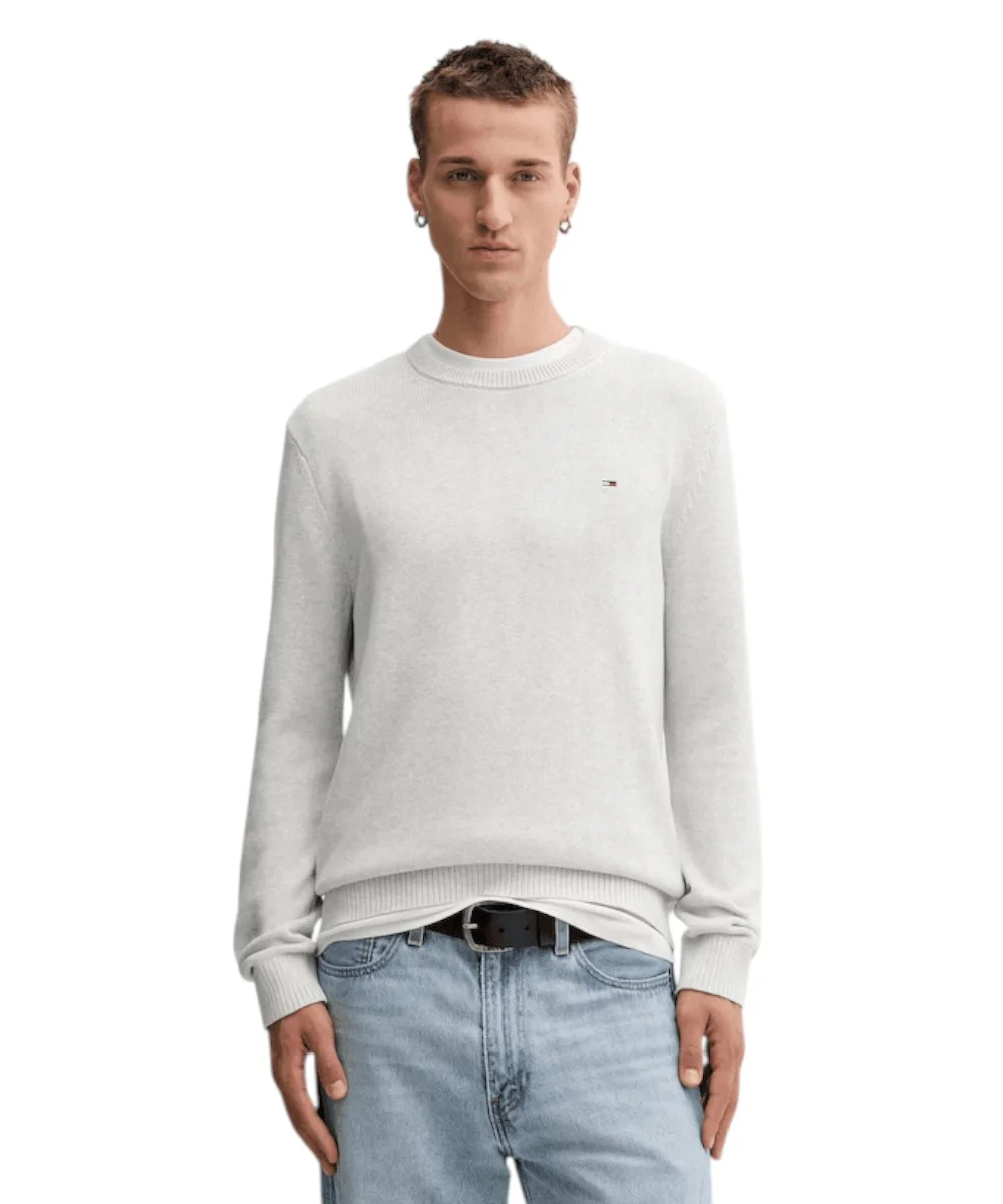 Tommy Hilfiger - Ανδρικό Πουλόβερ Slim Fit DM0DM21787-P09 Γκρι