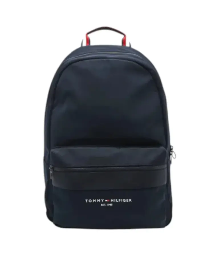 Tommy Hilfiger - Ανδρικό Σακίδιο Th Established Backpack AM0AM09272-DW5 Μπλε Σκούρο