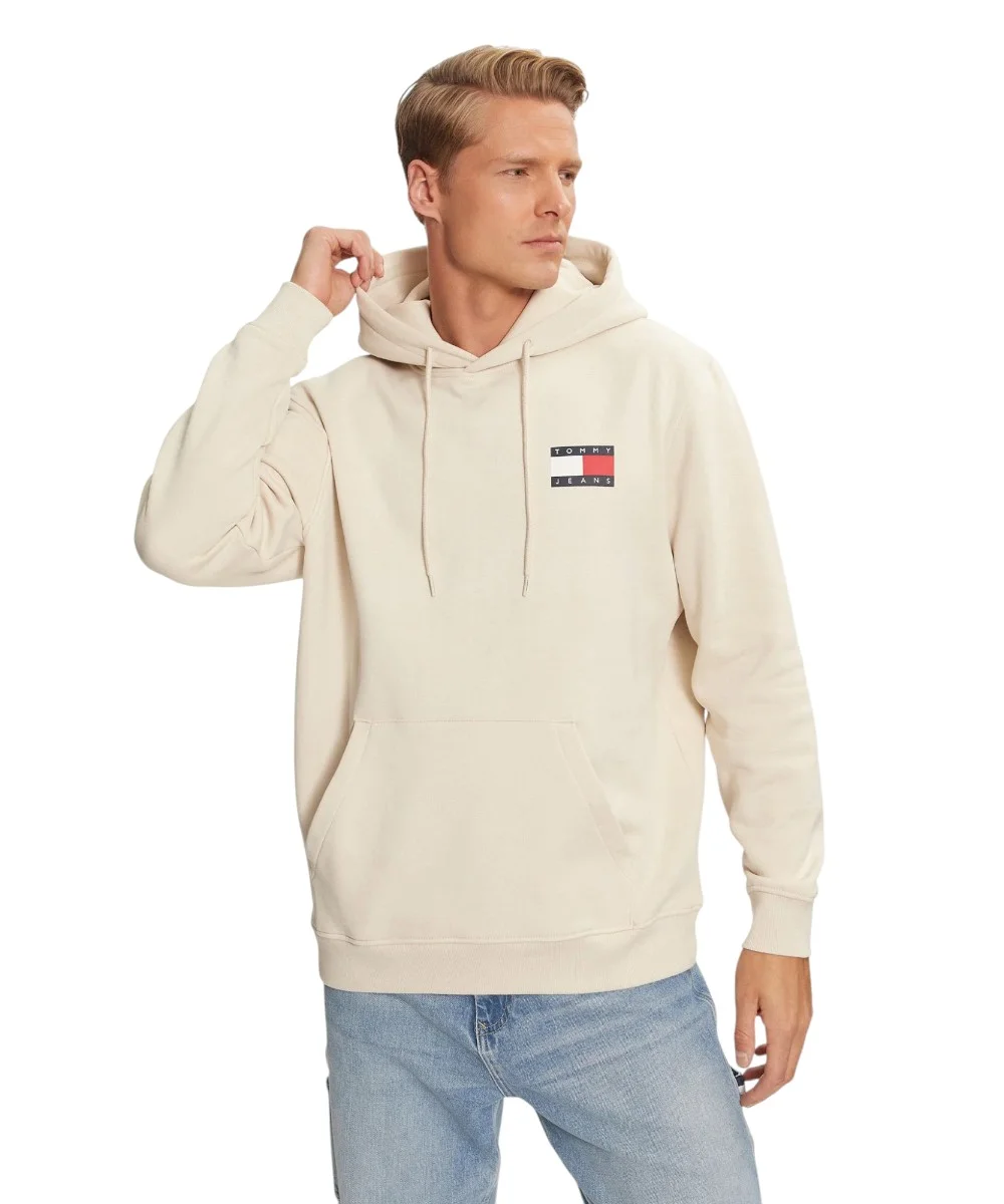 Tommy Hilfiger - Ανδρικό Φούτερ Essential Regular Fit DM0DM20738-YBH Μπεζ