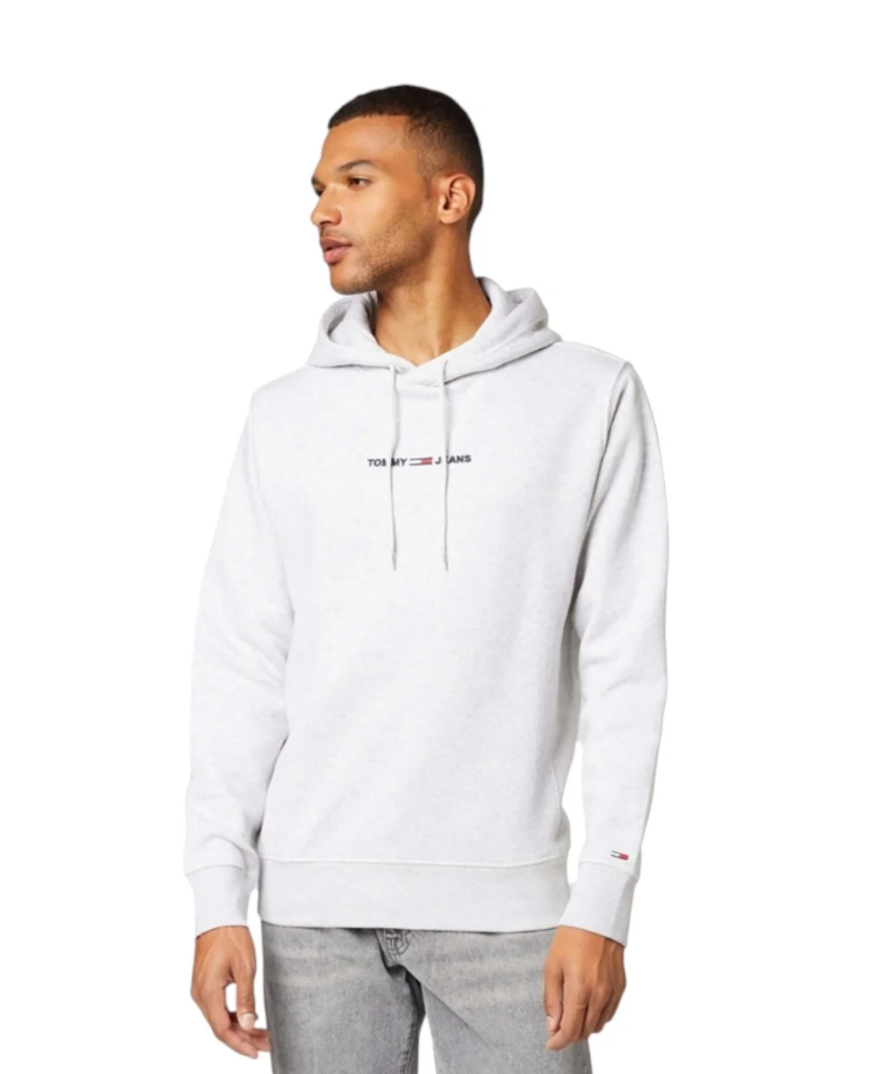 Tommy Hilfiger - Ανδρικό Φούτερ με Κουκούλα DM0DM12942-PJ4 Γκρι