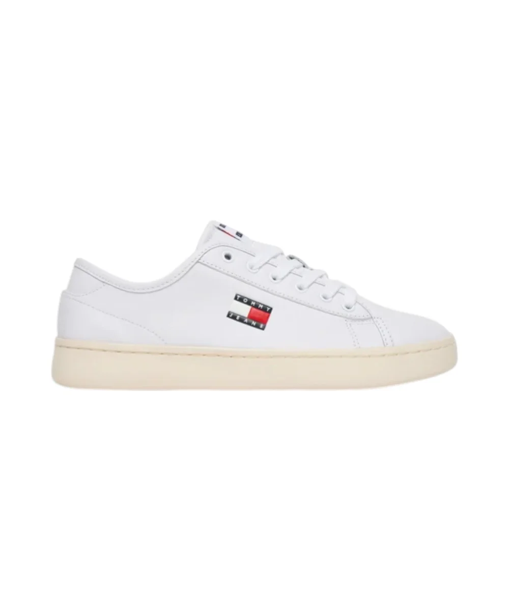 Tommy Hilfiger - Γυναικεία Sneakers Th Tjw Lightweight Court EN0EN02875-YBS Λευκό