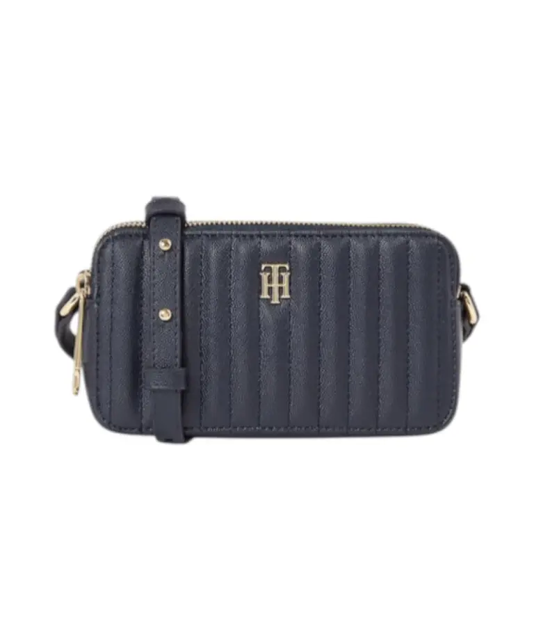 Tommy Hilfiger - Γυναικεία Τσάντα Χιαστί Th Camera Bag AW0AW13143-DW6 Μπλε Σκούρο