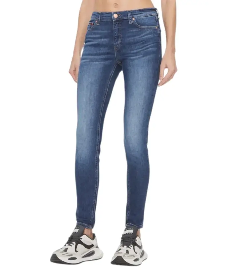Tommy Hilfiger - Γυναικείο Παντελόνι Jean Nora Skinny Fit DW0DW16705-1A5 Μπλε Σκούρο