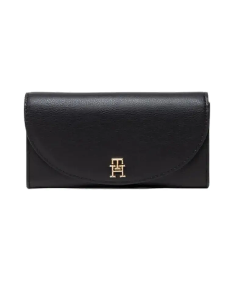 Tommy Hilfiger - Γυναικείο Πορτοφόλι Th Life Lrg Za AW0AW13657-BDS Μαύρο