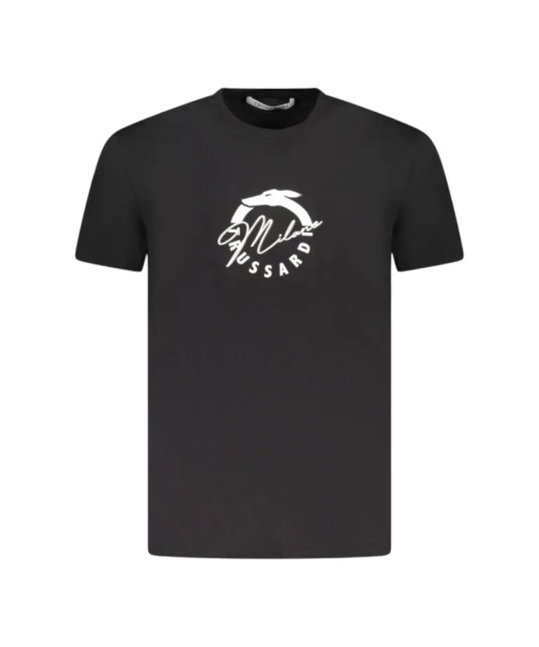 Trussardi Jeans - Ανδρικό Beachwear T-Shirt TRU25MTS01-03BLAC Μαύρο