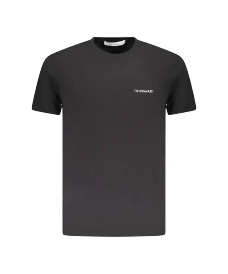 Trussardi Jeans - Ανδρικό T-Shirt Brush TRU25MTS03-03BLAC Μαύρο