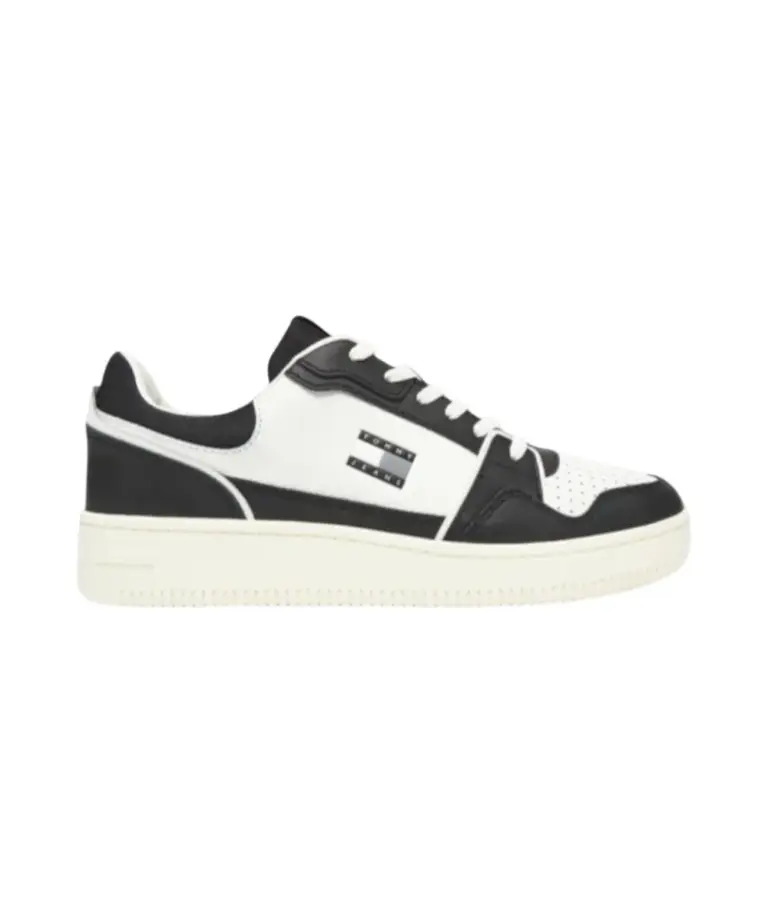 Tommy Hilfiger - Ανδρικά Sneakers Tjm Retro Basket EM0EM01610-BDS Μαύρο