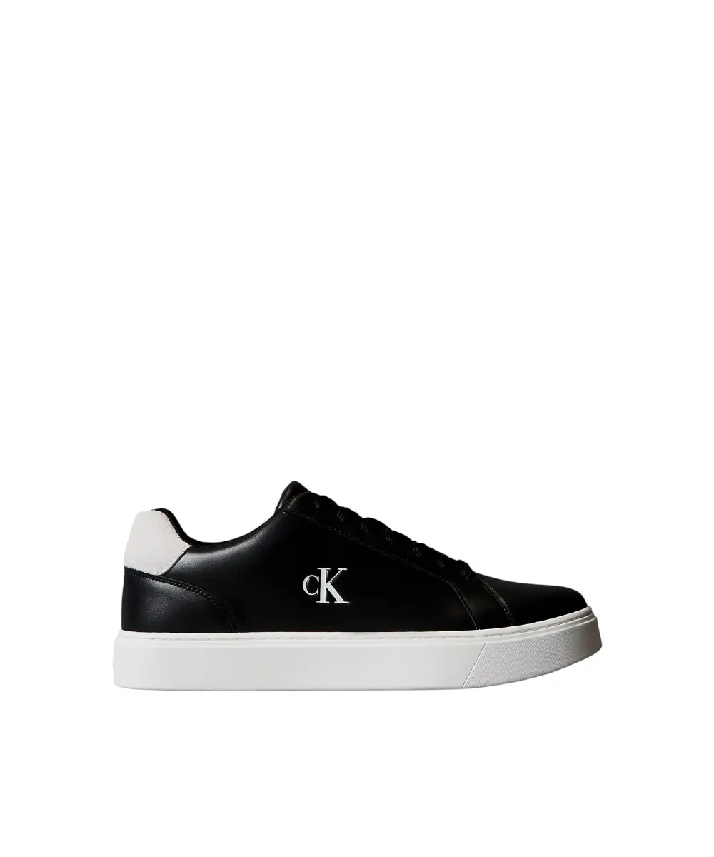 Calvin Klein - Ανδρικά Sneakers Ck Classic Cupsole Laceup Lth YM0YM01435-0GM Μαύρο