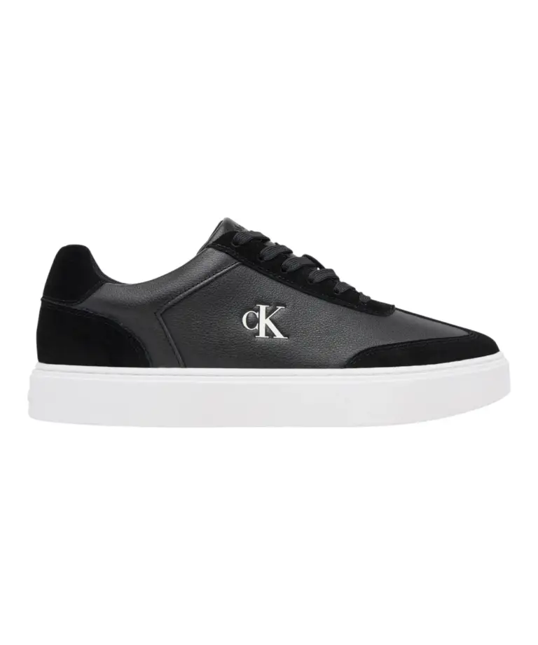 Calvin Klein - Ανδρικά Sneakers Ck Classic Cupsole Laceup Wt Mix YM0YM01429-0GM Μαύρο