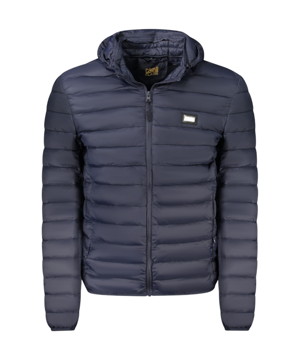 Cavalli Class - Ανδρικό Χειμερινό Μπουφάν TXT40RSB049-04926 Μπλε Σκούρο