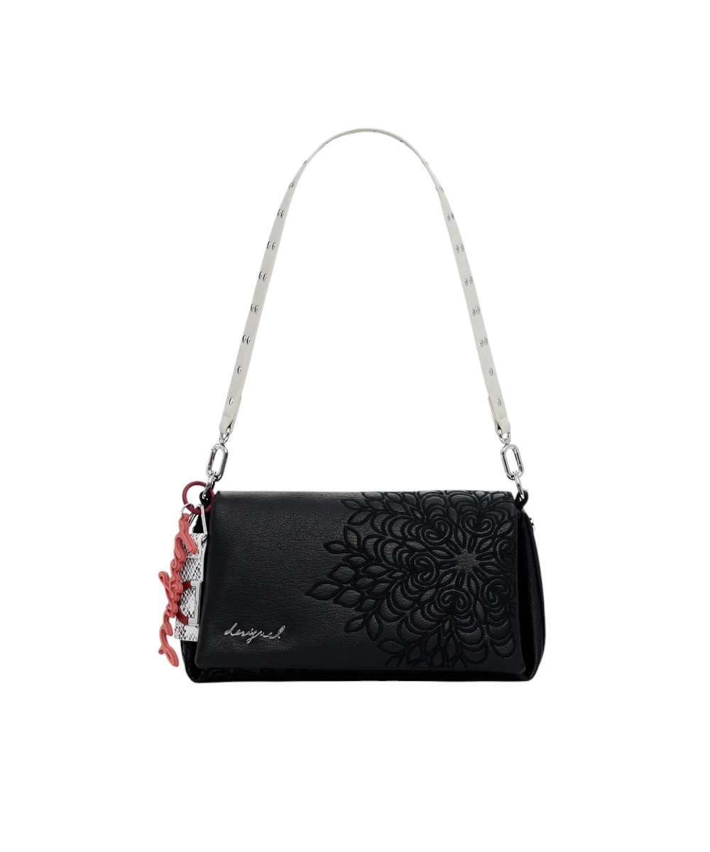 Desigual - Γυναικεία Τσάντα Ώμου Sierra Naron 25WAXPBD-2000 Μαύρο