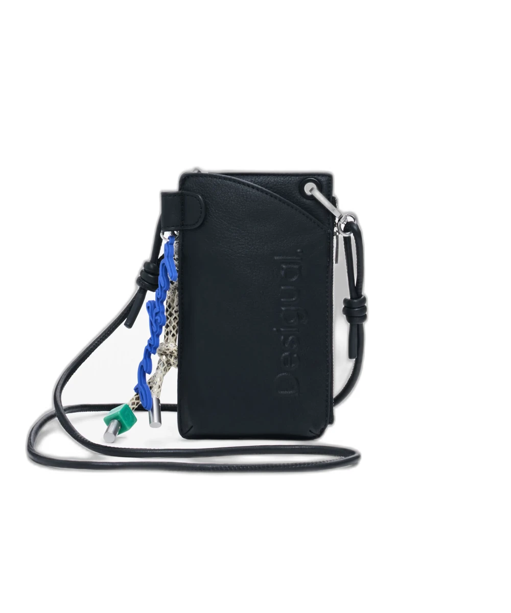Desigual - Γυναικείο πορτοφόλι Half Logo Milton 25WAYP06-2000 Μαύρο