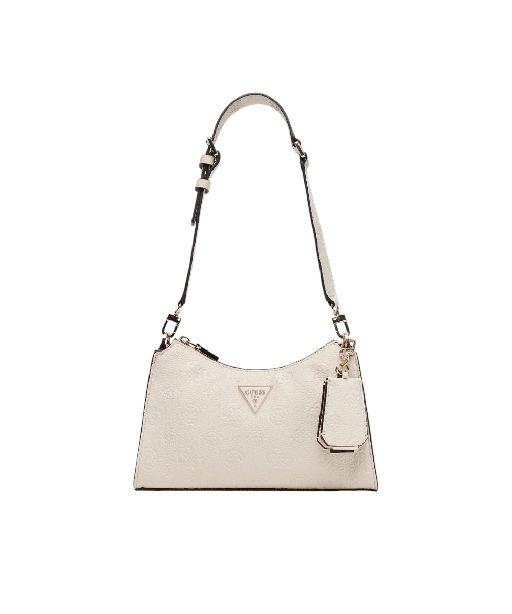 Guess - Γυναικεία Τσάντα Ώμου Cresidia II HWPD9888180-BNL Εκρού