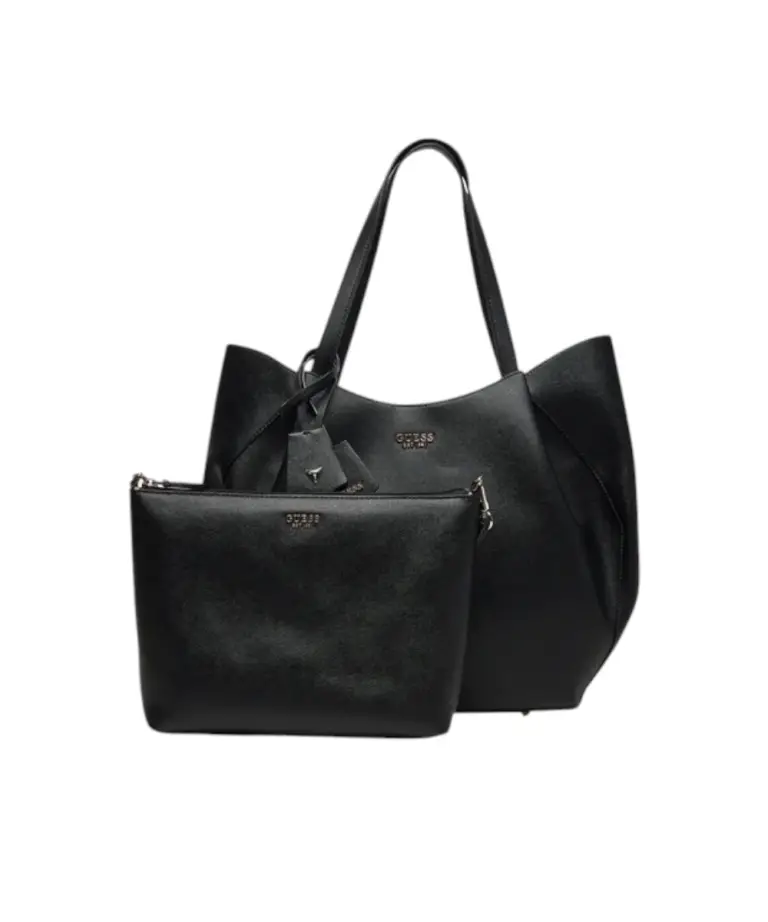 Guess - Γυναικεία Τσάντα Χειρός Tote Amorette HWBG7898240-BLA Μαύρο