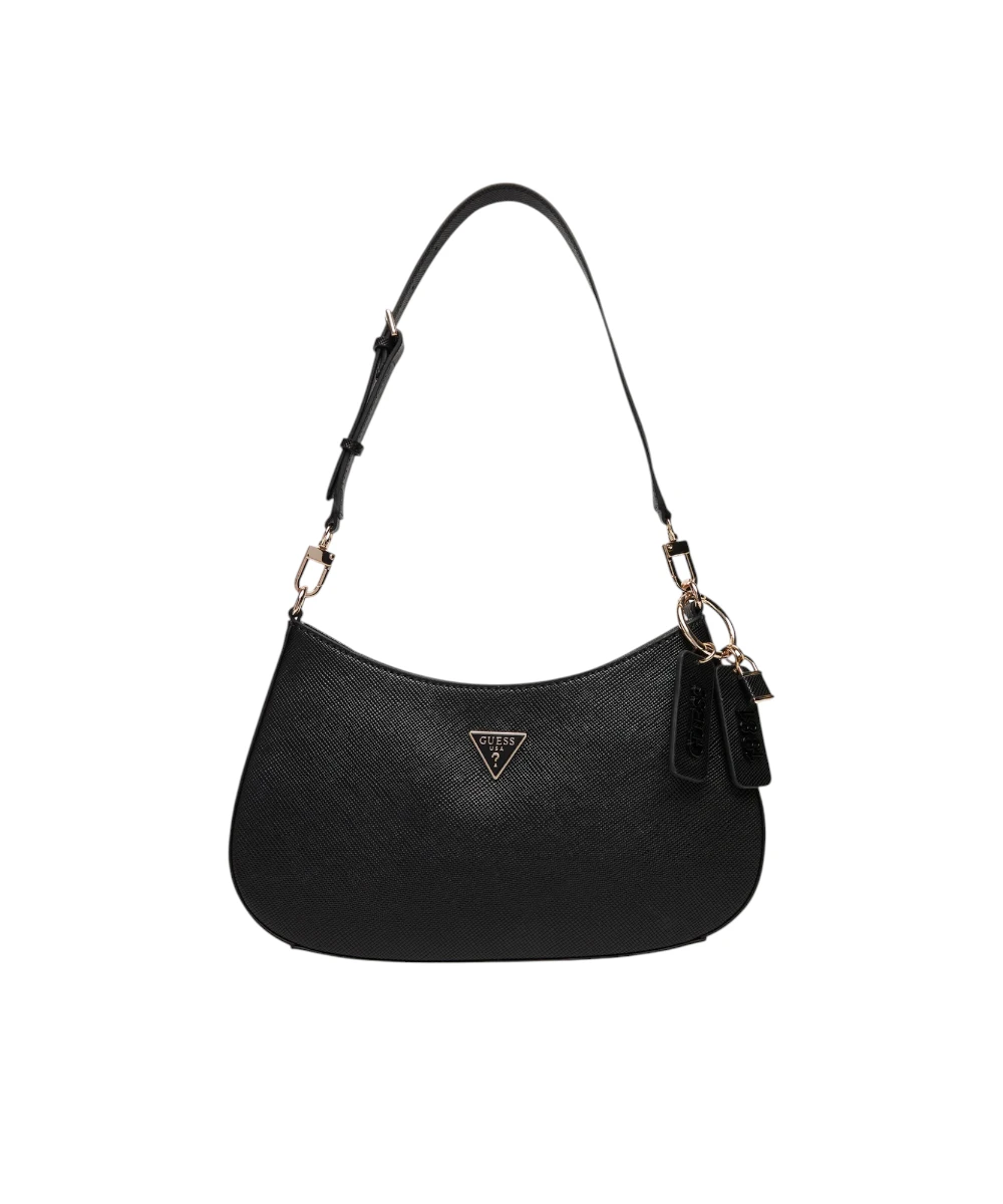 Guess - Γυναικεία Τσάντα Ώμου Noelle II HWZG9672180-BLA Μαύρο