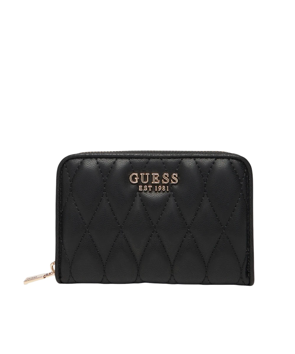 Guess - Γυναικείο Πορτοφόλι Valla Slg SWQG8122140-BLA Μαύρο