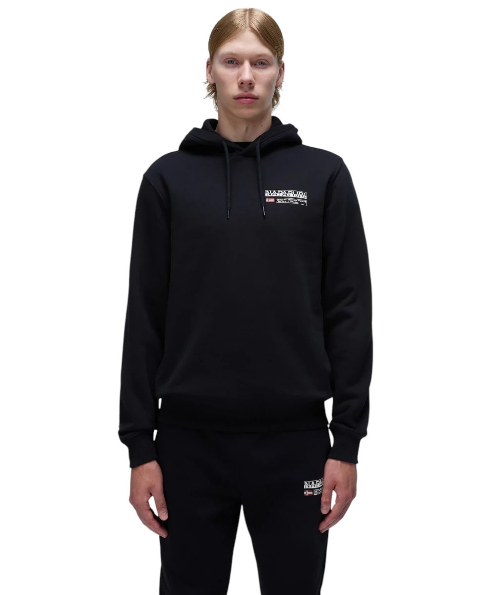 Napapijri - Ανδρικό Φούτερ B Kasbah Hoodie NP0A4HPB-041 Μαύρο