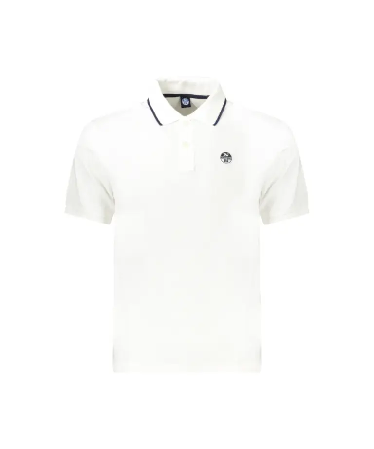 North Sails - Ανδρικό T-shirt Κοντομάνικο Polo 995012-000-0101 Λευκό