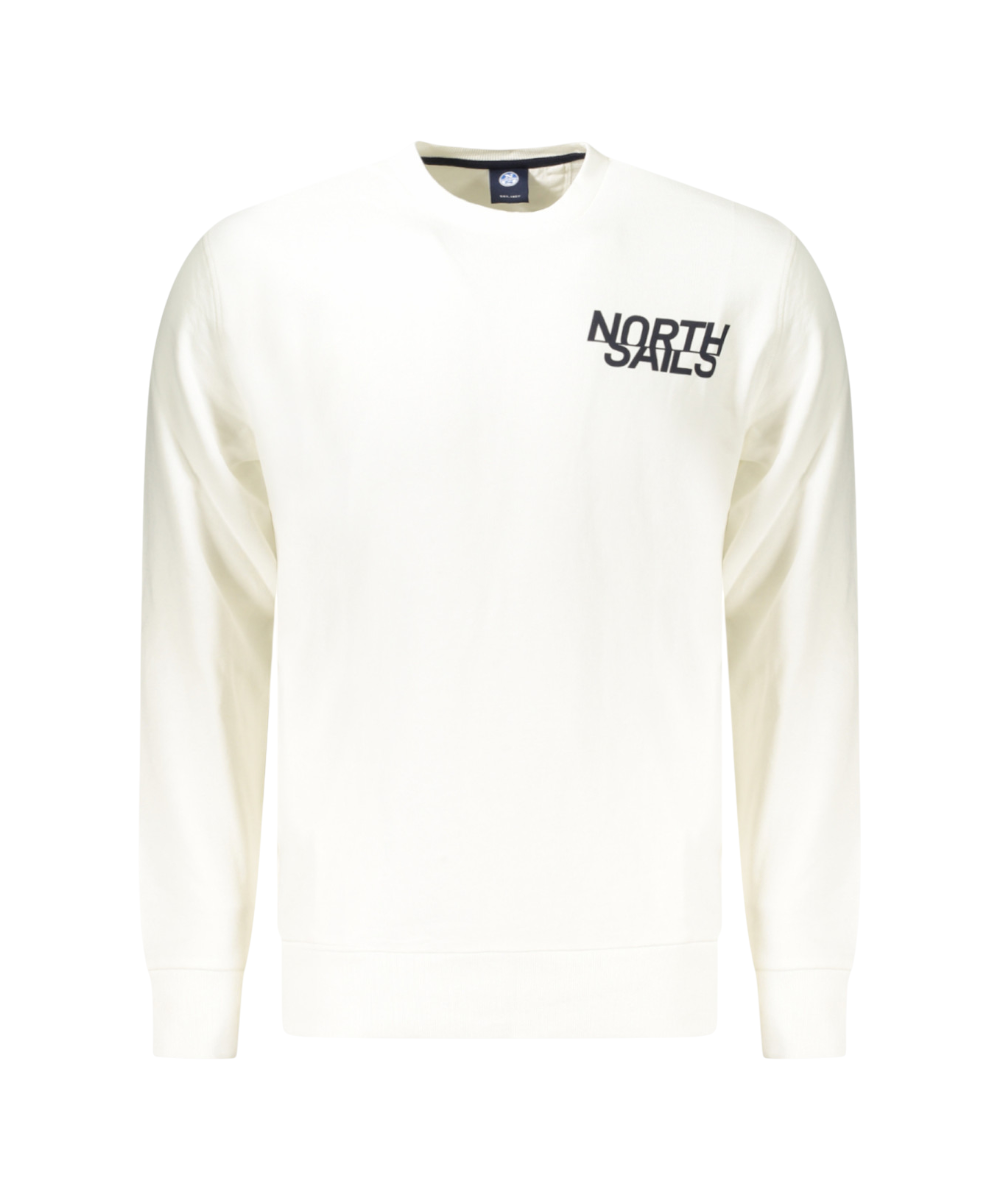 North Sails- Ανδρικό Φούτερ Hoodie Regular Fit 993024-000-0105 Λευκό