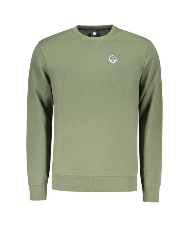 North Sails - Ανδρικό Φούτερ Hoodie Regular Fit 993022-000-0430 Πράσινο