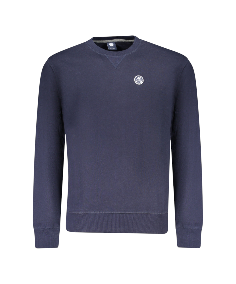 North Sails - Ανδρικό Φούτερ Hoodie Regular Fit 993022-000-0802 Μπλε Σκούρο