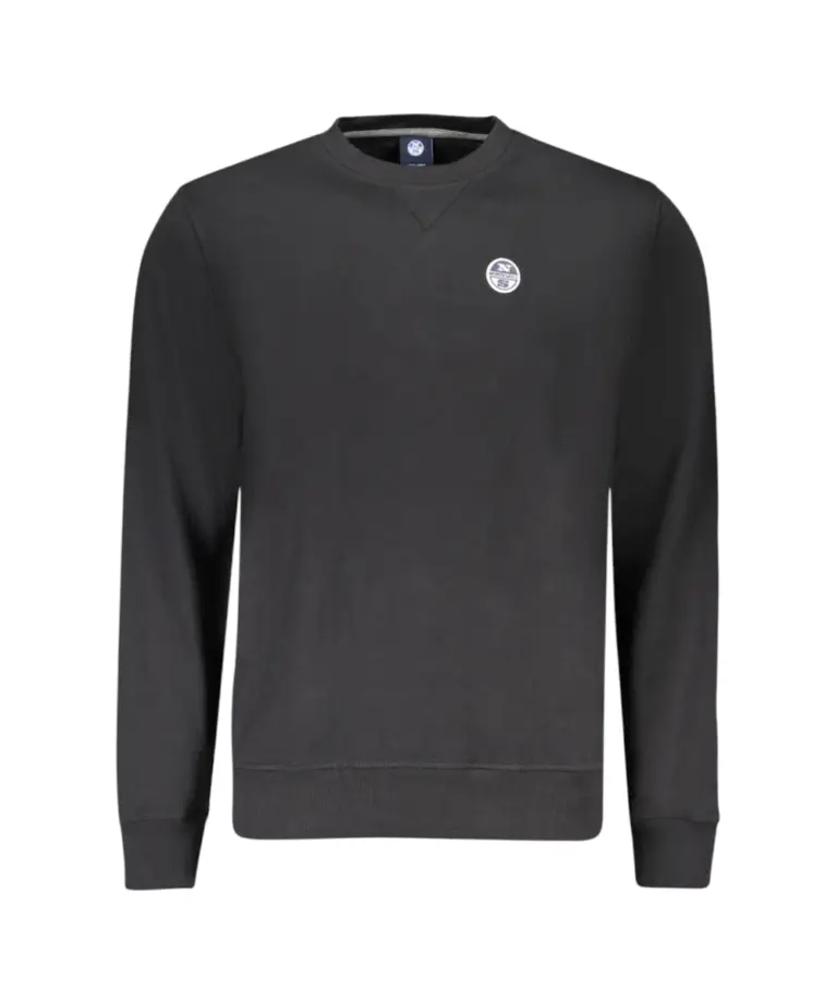 North Sails - Ανδρικό Φούτερ Hoodie Regular Fit 993022-000-0999 Μαύρο